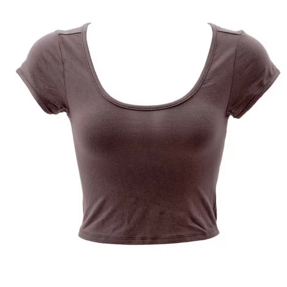 Stella Tee Crop Top 95% Hemp